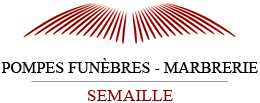 Logo pompes funèbres Semaille